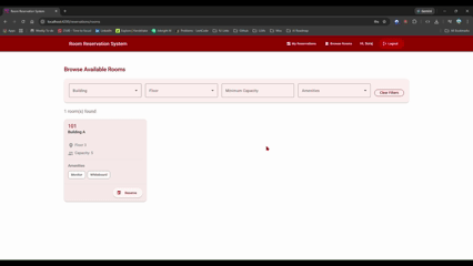 Room Reservation System
